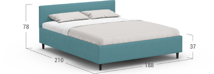 Кровать двуспальная MOON FAMILY 1250 180х200